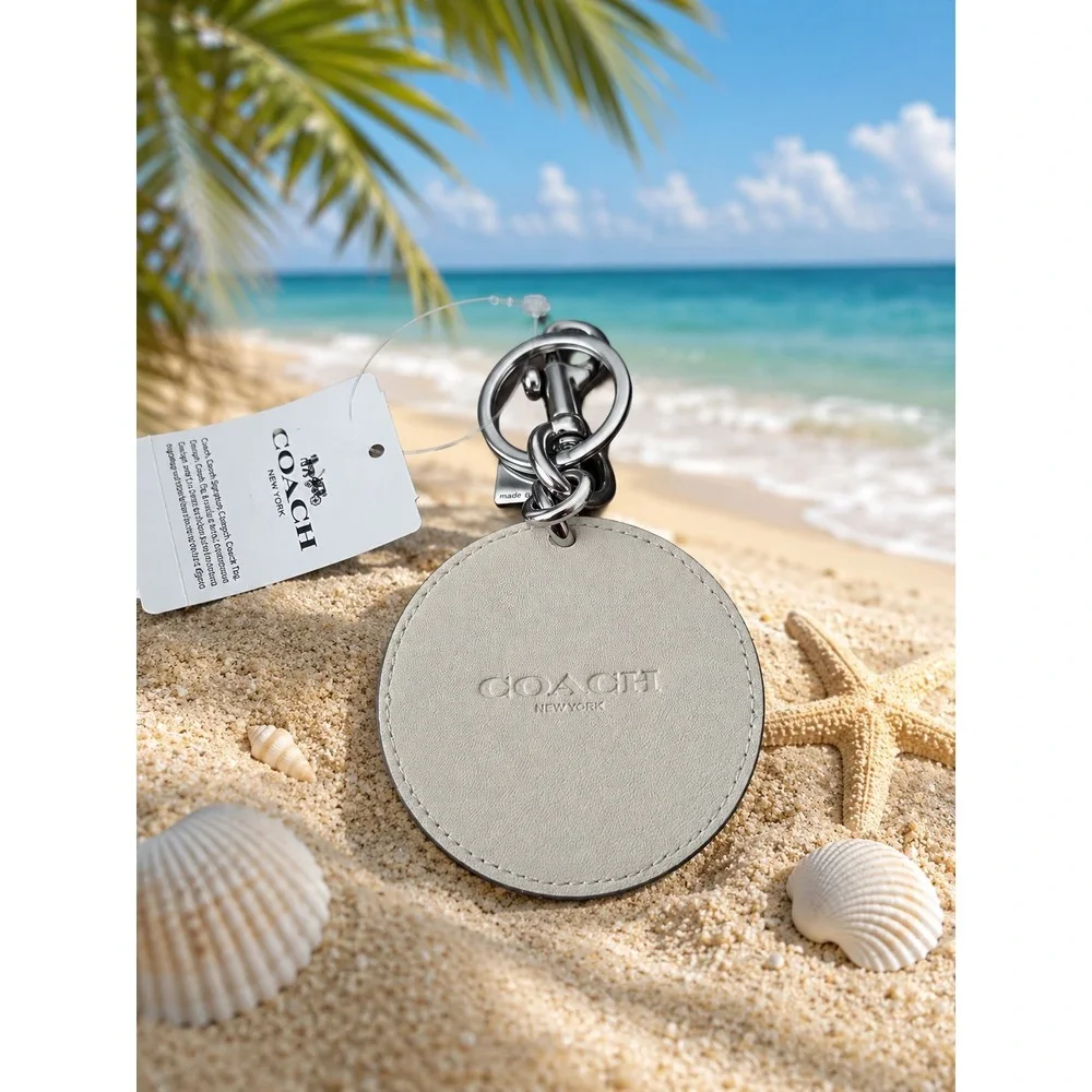 01 Coach Beachball Bag Charm NWT Deadstock